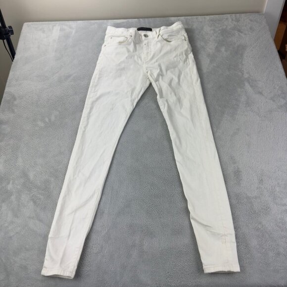 Kollar White Denim Bottom Whitr Jeans Men's Size 32 US - Picture 12 of 15